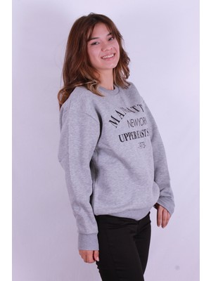 Fashion Friends Kadın Gri Sweat - 24K0844K1