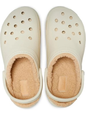 Crocs Classic Platformlined Clog Bone Kadın Platform Terlik 207938-2Y2