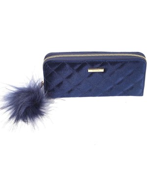 Rachell Abiye Mavi Clutch Çanta