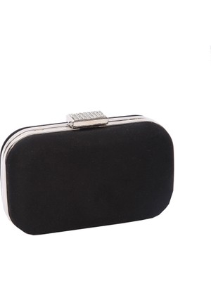 Rachell Siyah Clutch Çanta