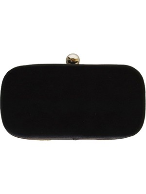 Rachell Siyah Clutch Çanta