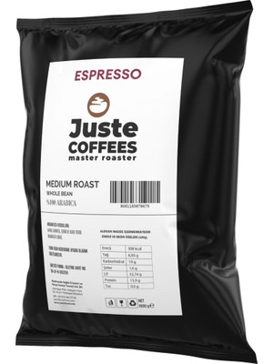 Juste Espresso Çekirdek 1 kg