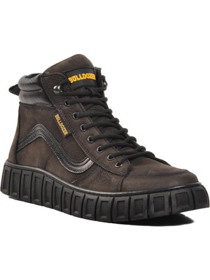 Bulldozer 250117 Antrasit Nubuk Deri Erkek Bot