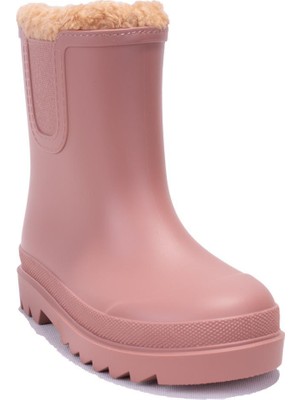 Igor W10290 Tokio Burreguito Pembe Ortopedik Kürklü Kız Çocuk Yağmur Çizme