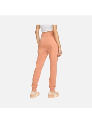 Nike Phoenix Fleece High Rise Womens Sweatpants Kadın Yüksek Belli Polarlı Turuncu Eşofman Altı DQ5688