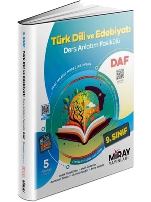 Miray Yayınları 9. Sınıf Türk Dili Ve Edebiyatı Ders Anlatım Fasikülleri