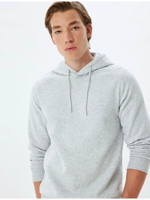 Koton Erkek Sweatshirt Gri 5WAM70001MK