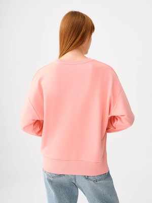 Loft Kadın Sweatshirt Pembe LF2038201