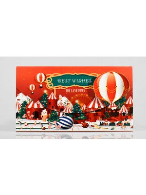 Melnio Kırmızı Balon Yılbaşı Mektup Defter