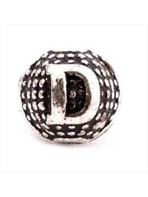 Bijuteri Net 8 mm Metal Harf ( Metal Tesbih Harfi )