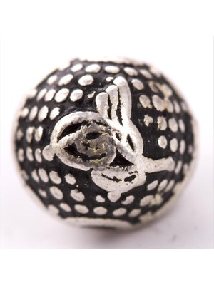 Bijuteri Net 8 mm Metal Harf ( Metal Tesbih Harfi )