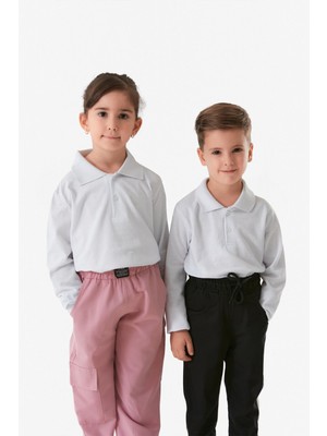 FullaModa Basic Gömlek Yaka  Çocuk Body