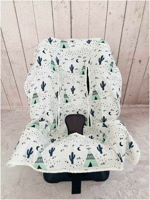 juniperus Bebek Müslin Oto Koltuk Puset Kılıfı