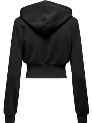 Only Onlloomi L/s Zip Hood Ub Swt Kadın Sweatshirt