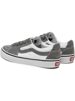 Vans Sk8-Low Unisex Gri Sneaker