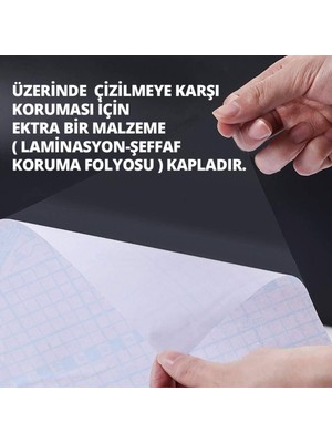 Özbey Reklam Banyo Klozet Arkası ve Fayans Yapışkanlı Folyo Kaplama (60X200 cm ) KZR164