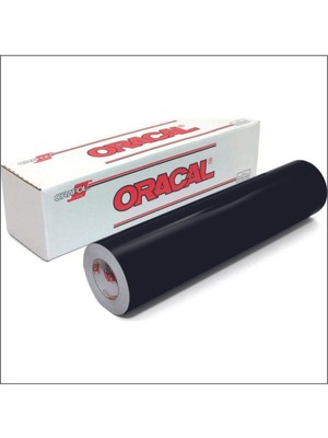 Özbey Reklam Siyah Parlak Kendinden Yapışkanlı Suya Dayanıklı Kaplama Folyosu 60X800