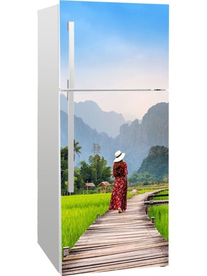 Özbey Reklam Buzdolabı Kapağı Kaplama Sticker