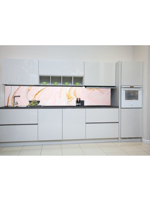 Özbey Reklam Mutfak Tezgah Arası ve Fayans Yapışkanlı Folyo Kaplama () TZA132