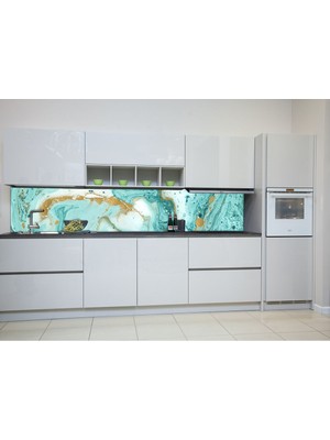 Özbey Reklam Mutfak Tezgah Arası ve Fayans Yapışkanlı Folyo Kaplama () TZA121