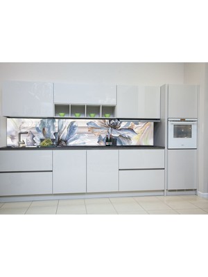 Özbey Reklam Mutfak Tezgah Arası ve Fayans Yapışkanlı Folyo Kaplama () TZA146