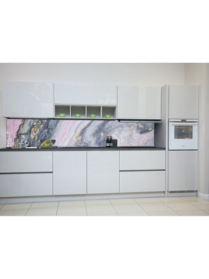 Özbey Reklam Mutfak Tezgah Arası ve Fayans Yapışkanlı Folyo Kaplama () TZA138