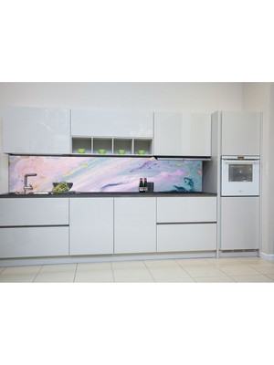 Özbey Reklam Mutfak Tezgah Arası ve Fayans Yapışkanlı Folyo Kaplama () TZA139