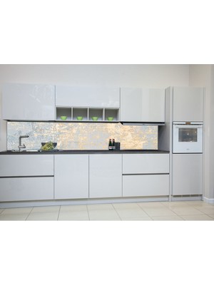 Özbey Reklam Mutfak Tezgah Arası ve Fayans Yapışkanlı Folyo Kaplama () TZA129