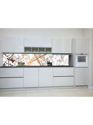 Özbey Reklam Mutfak Tezgah Arası ve Fayans Yapışkanlı Folyo Kaplama () TZA103