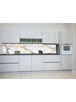 Özbey Reklam Mutfak Tezgah Arası ve Fayans Yapışkanlı Folyo Kaplama () TZA110