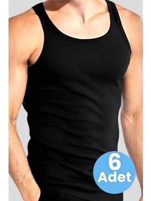 Uniquetrenders Erkek Pamuklu Atlet 6 Adet