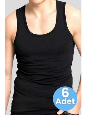 Uniquetrenders Erkek Pamuklu Atlet 6 Adet