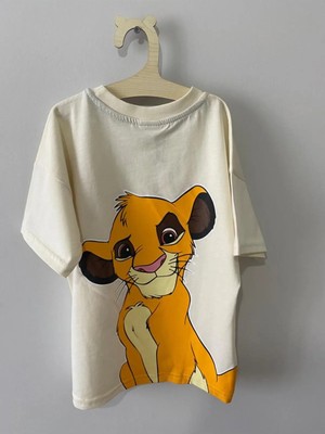 Asel Kids Simba Baskılı Şort Tshirt Takım