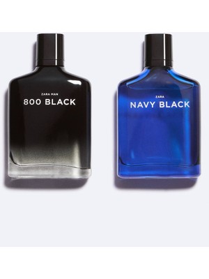 Zara Navy Black + Zara Man 800 Black Eau De Toılette 2X100 ml Indirimsehri