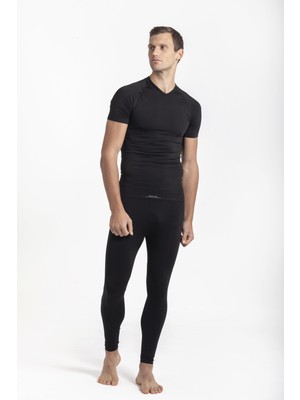 Oıl Company Termal Içlik Üst Kısakol V Yaka Unisex Pp Seamless Iı. Seviye OCP007