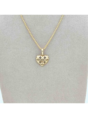 By Burak Gold Kalp Kolye Ucu – KLU0485