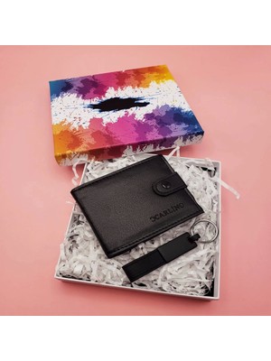 Mepa Tedarik Deri Anahtarlık Ve Cüzdan Seti