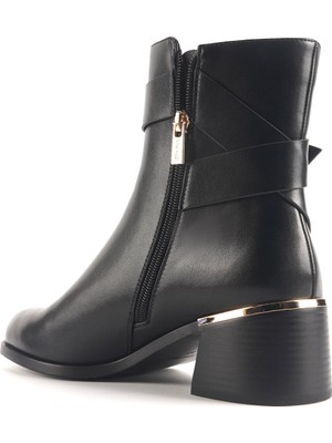 Nine West Oslo 4pr Siyah Kadın Topuklu Bot