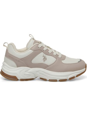 U.S. Polo Assn. Sorley 4pr Bej Kadın Sneaker