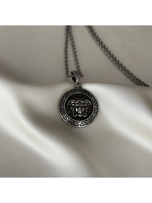 Laria Jewelry Versace Model Silver Kolye