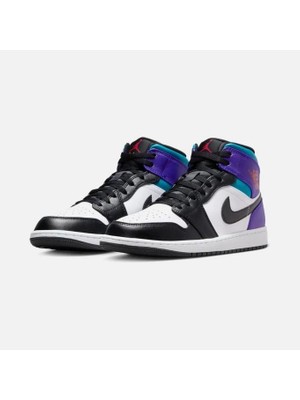 Nike Air Jordan 1 Mid SS24 Erkek Spor Ayakkabı