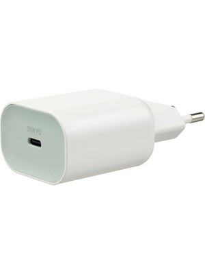 Ikea Sjöss Usb-C Girişli Şarj Aleti, Beyaz, Tek Girişli