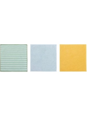 IKEA Pepprıg Mikrofiber Bez, Çok Renkli, 28X28 Cm, 3 Parça