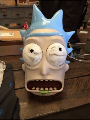 Cadılar Bayramı Ricki Sanchez Rick And Morty Maske Dev Boy Giyilebilir