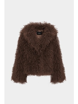 Premium Uranüs Suni Kürk Kadın Mont