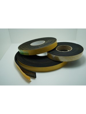 NK Yapışkanlı Epdm Tek Taraflı Bant (Siyah) 5 x 1000 mm - 1 Metrekare