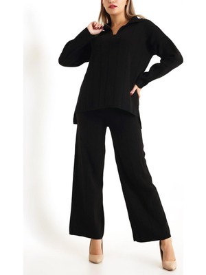 Fashion Friends 24K0227K1 Kadın Polo Yaka Takım