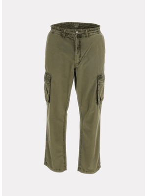 Guess Yeşil Erkek Kargo Pantolon M4YB45WGES0G896 New Cargo Pants