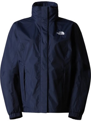 The North Face Lacivert Erkek Kapüşon Yaka Normal Bel Normal Kalıp Yağmurluk NF00AR9T8K21_M Resolve Jacket - Eu