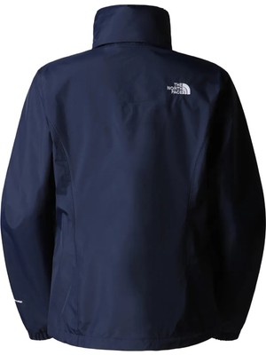 The North Face Lacivert Erkek Kapüşon Yaka Normal Bel Normal Kalıp Yağmurluk NF00AR9T8K21_M Resolve Jacket - Eu